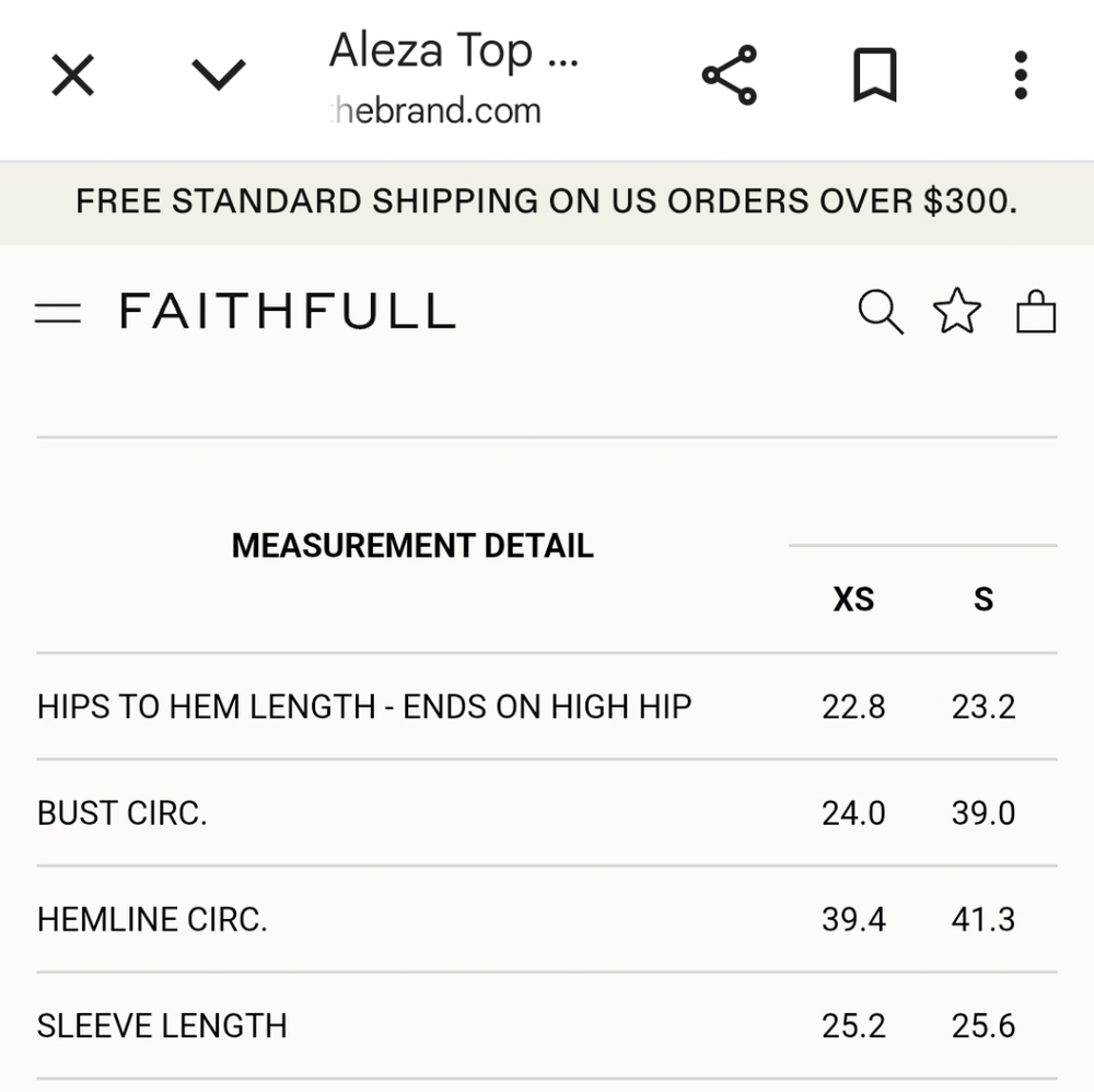 NWT Faithfull Aleza Top Blouse White 100% Cotton Flare Long Sleeve NEW Size Med - Picture 9 of 9